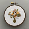 DIY Hand Embroidered Fall Flower Bouquet | And Other Adventures Embroidery Co